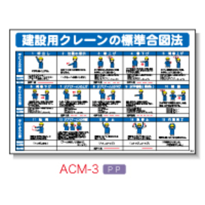 建設用クレーンの合図法 工事看板 用品 安全保安用品の安全市場